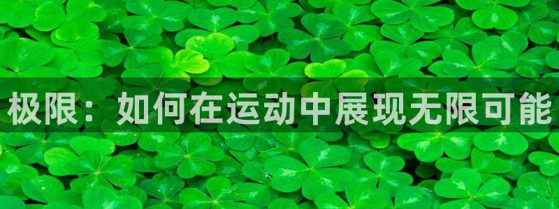 公海赌赌船官网下载：极限：如何在运动中展现无限可能